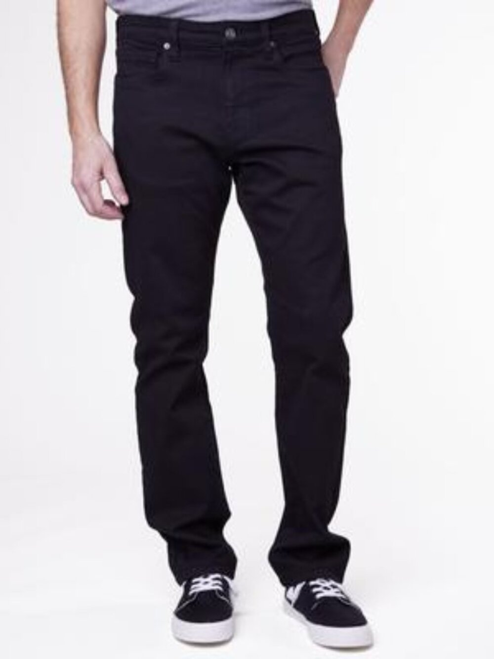 Lazer Men's Slim-Fit Stretch Jeans - Black NWT